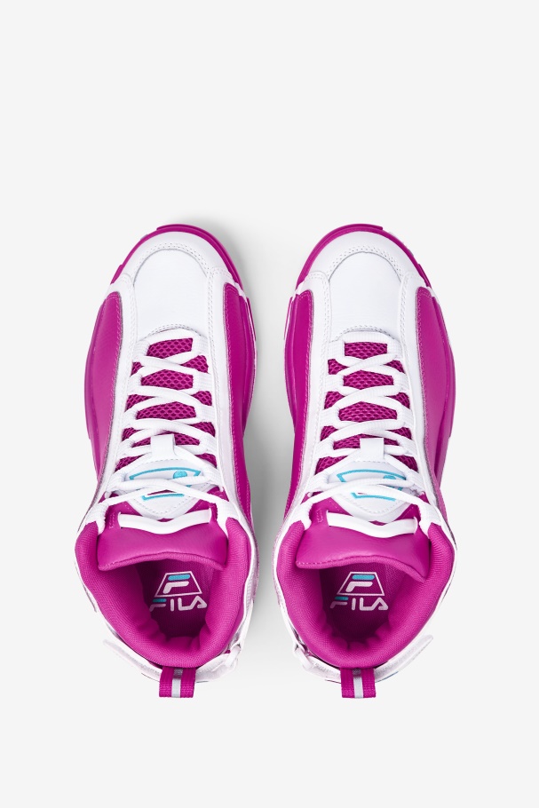 Fila UK Women\'s Grant Hill 2 Pink Glo/White/Bluefish