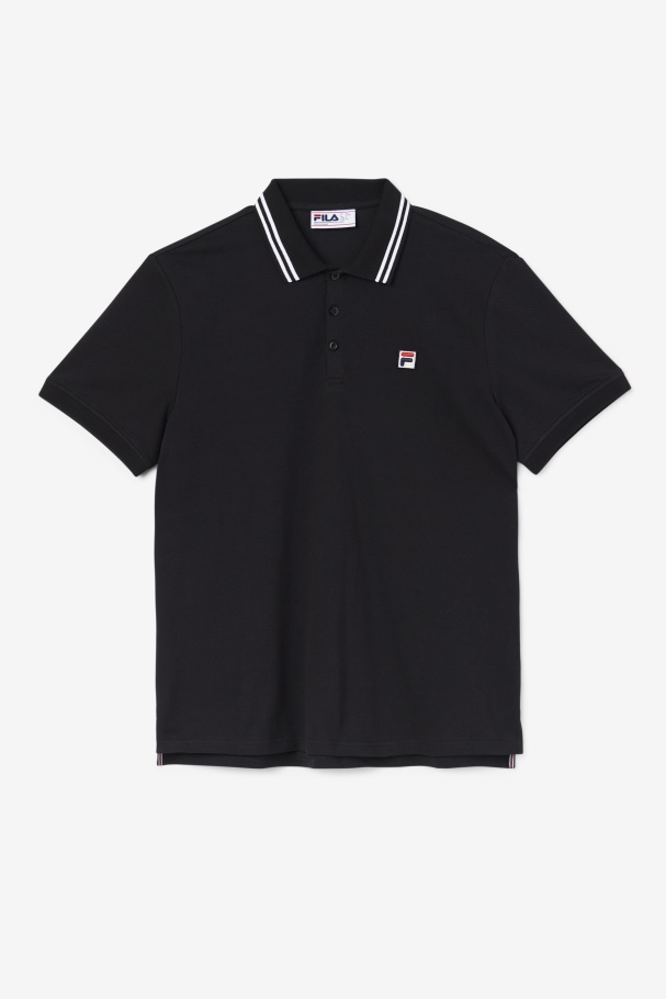 Black Jelen Polo Fila UK