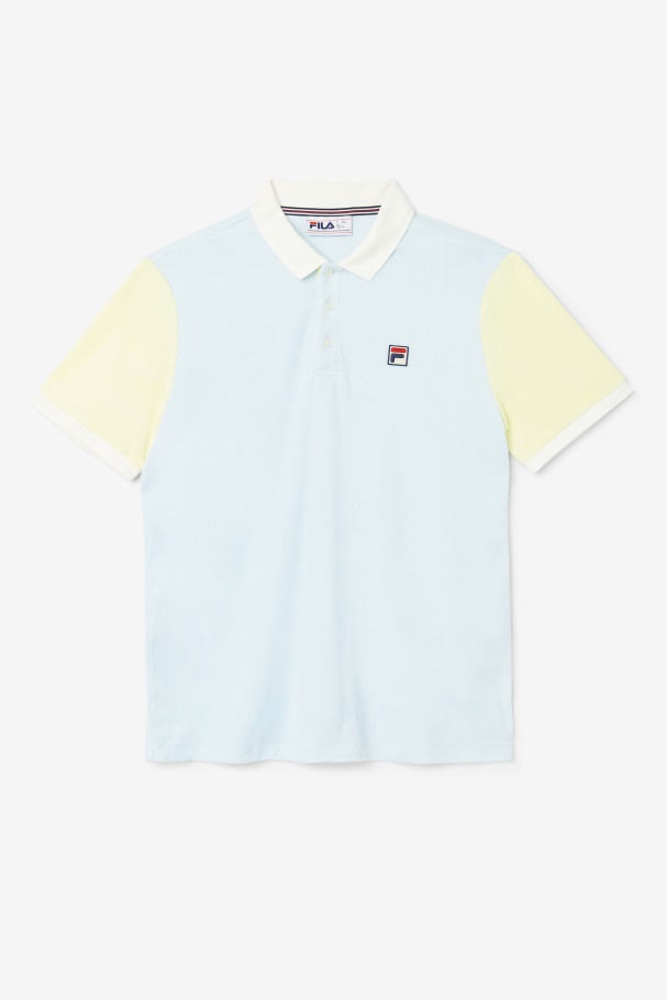Fila UK Gramme Polo Blue/Tender Yellow/Marshmallow