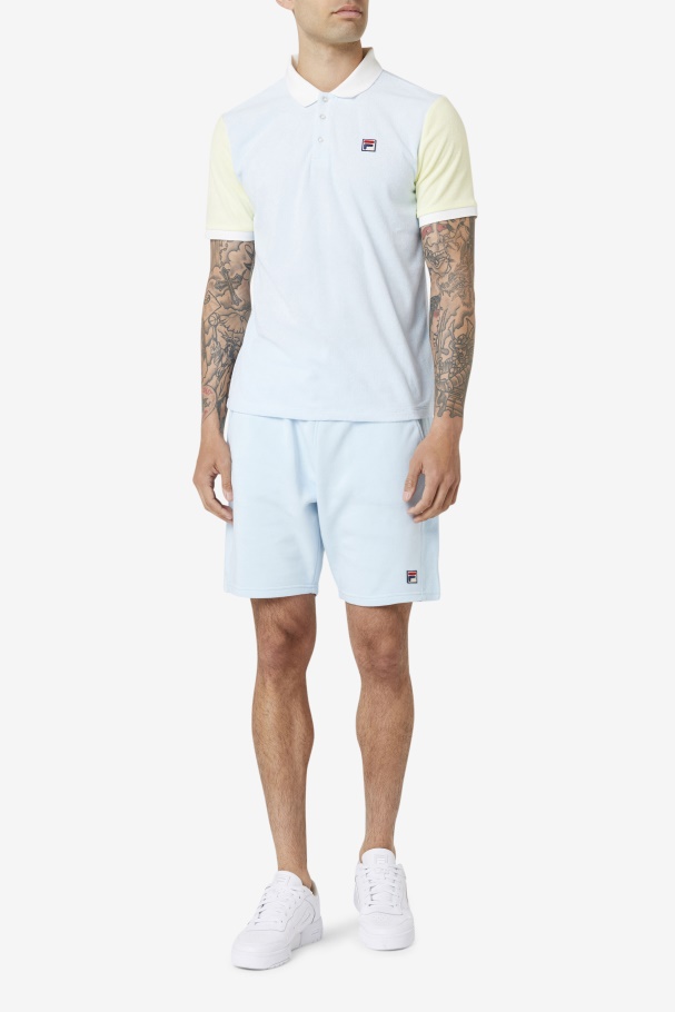Fila UK Gramme Polo Blue/Tender Yellow/Marshmallow