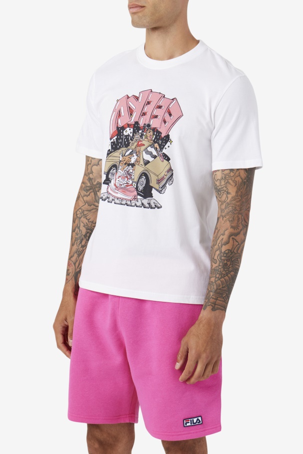 Vulk Tee White Fila UK