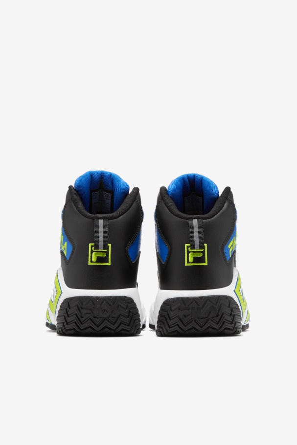 Fila UK Blue/Black/Lime Punch Little Kids\' Mb