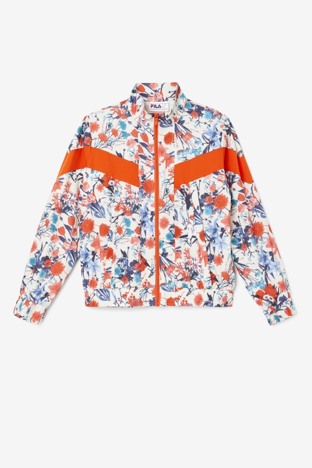 Etha Track Jacket Orange.Com Fila UK