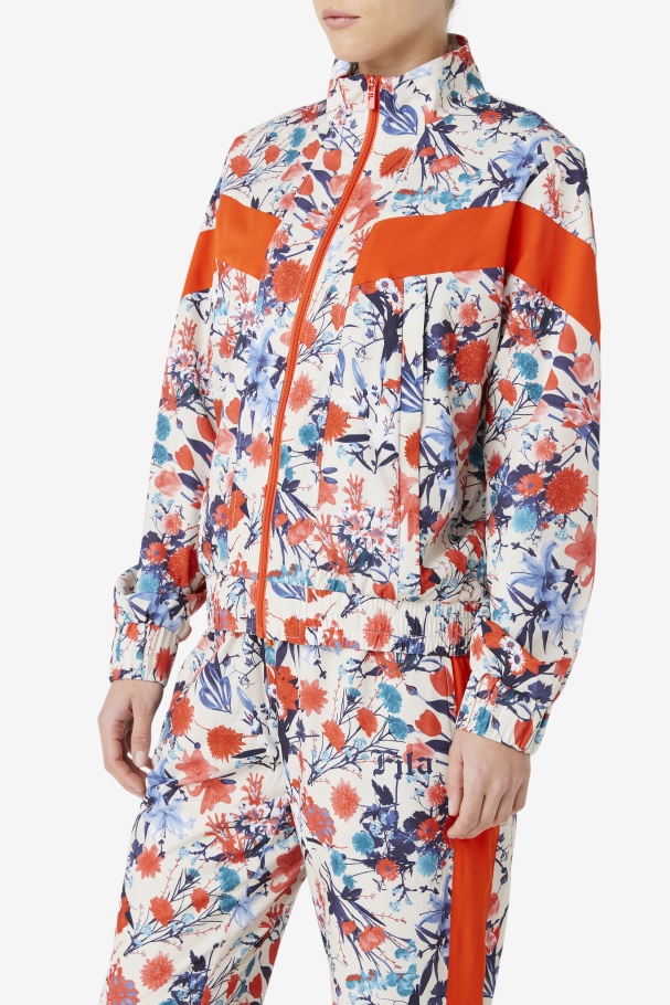 Etha Track Jacket Orange.Com Fila UK