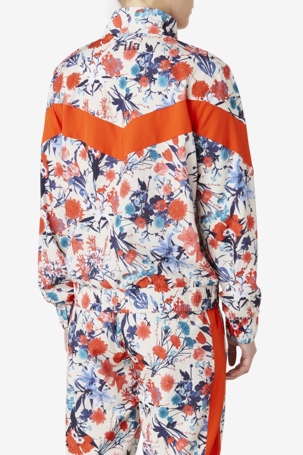 Etha Track Jacket Orange.Com Fila UK
