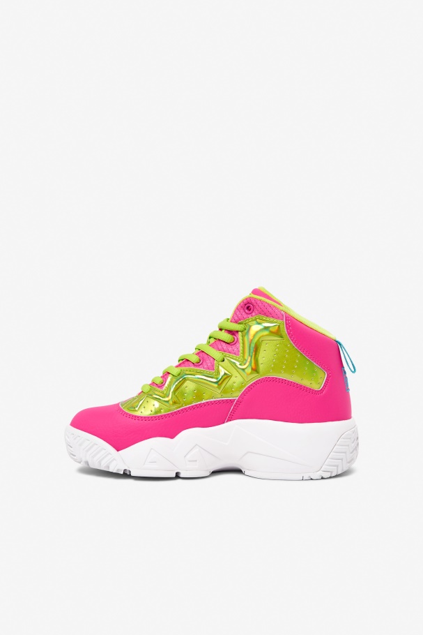 Fila UK Little Kids\' Mb Night Walk Pink/Lime Punch/White