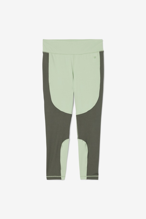Basil/Thyme Fila UK Forza Textured Long Legging