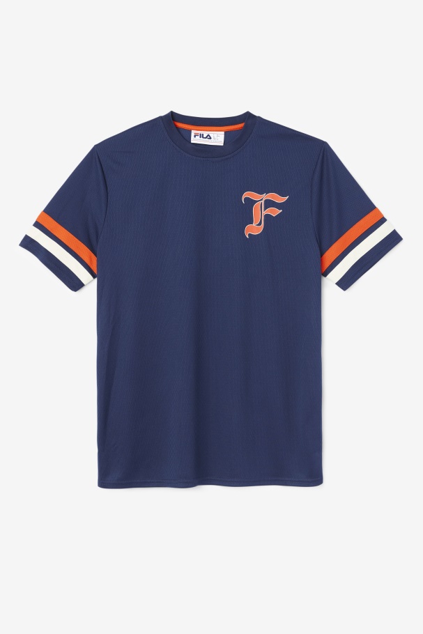 Navy Fila UK Adelaide Jersey