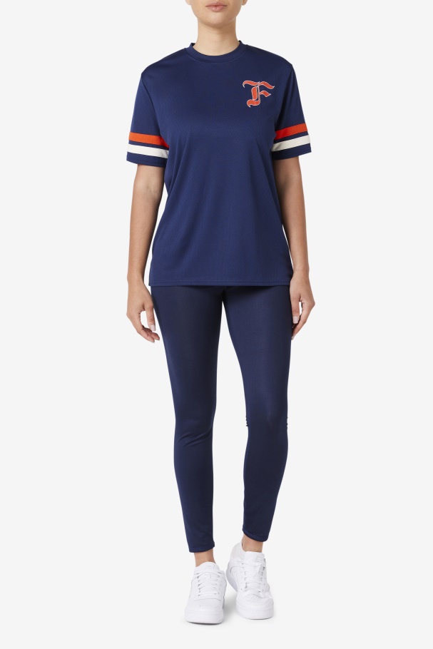 Navy Fila UK Adelaide Jersey