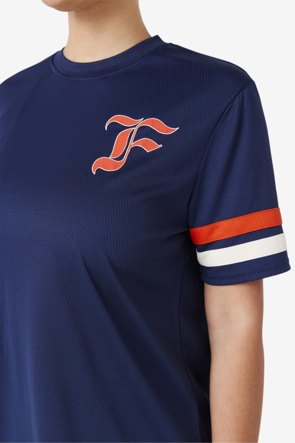 Navy Fila UK Adelaide Jersey