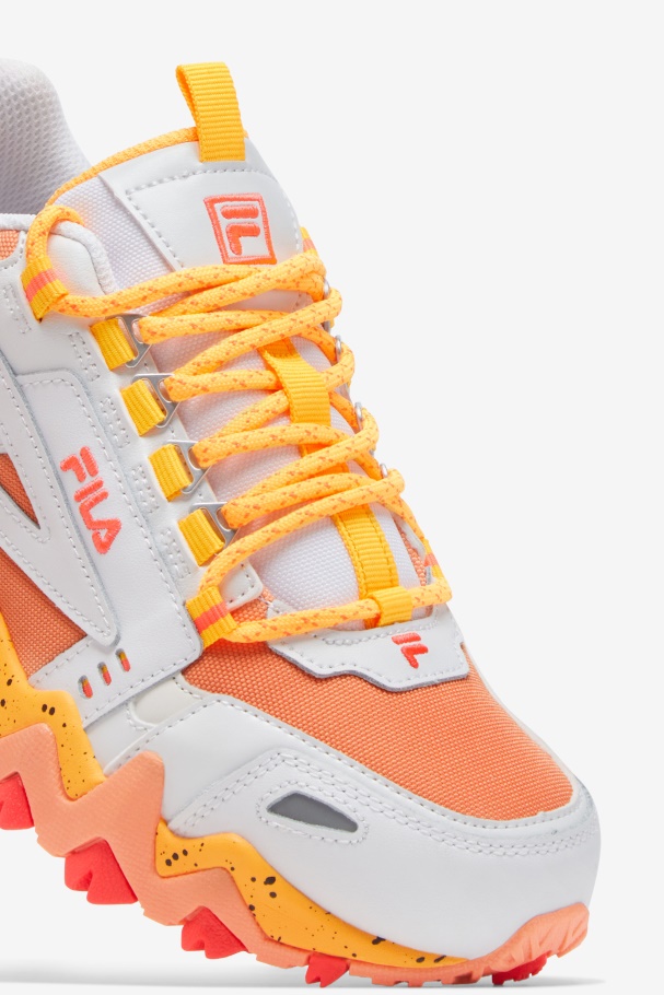 Fila UK White/Orange/Orange Women\'s Oakmont Tr