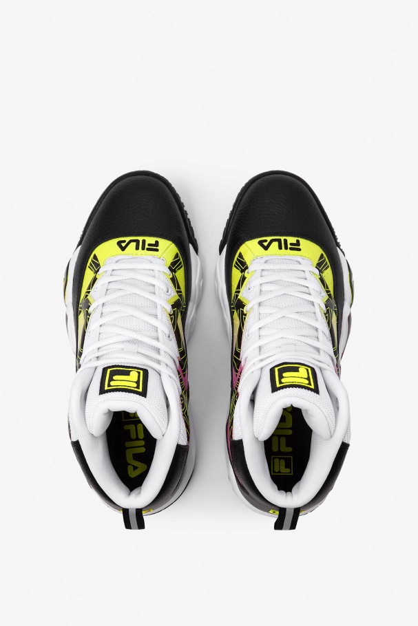 Fila UK Black/Yellow/White Men\'s MB