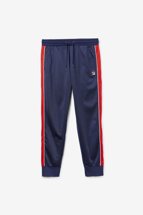 Fila UK Elijah Track Pant Navy/Red/White
