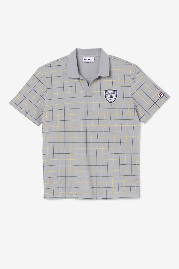 Fila UK Monument/Yellow/June Bug Mand Polo