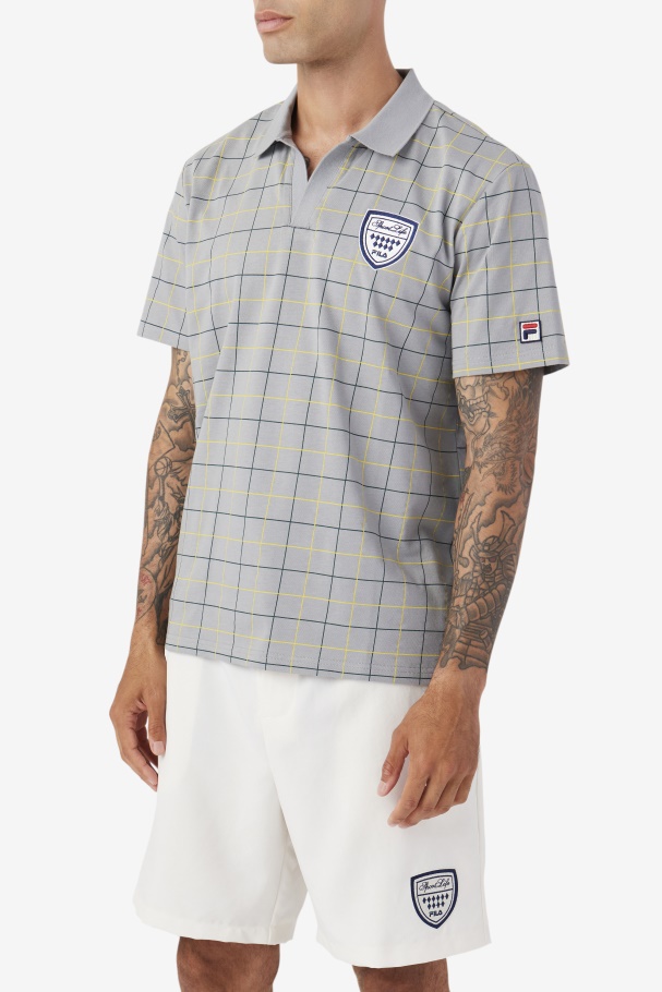 Fila UK Monument/Yellow/June Bug Mand Polo