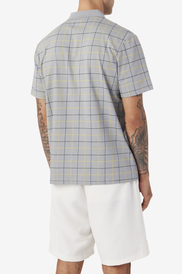 Fila UK Monument/Yellow/June Bug Mand Polo