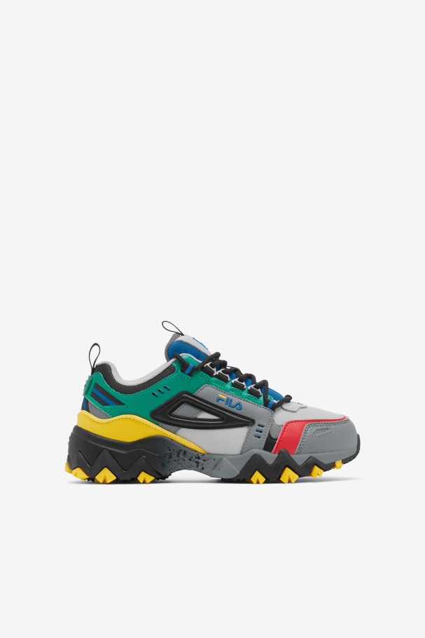 Fila UK Big Kids' Oakmont TR Glacier Gray/Monument/Black