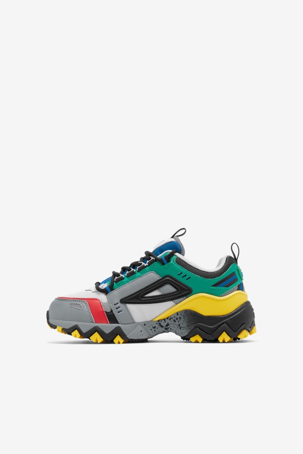 Fila UK Big Kids\' Oakmont TR Glacier Gray/Monument/Black