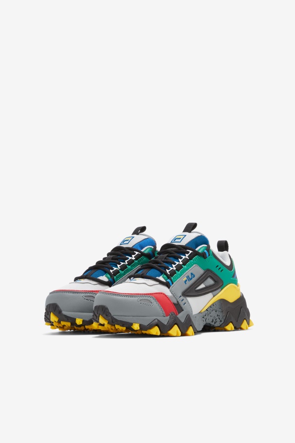 Fila UK Big Kids\' Oakmont TR Glacier Gray/Monument/Black
