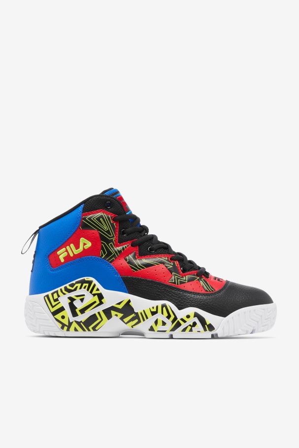 Fila UK Men's MB Black/Blue/Red