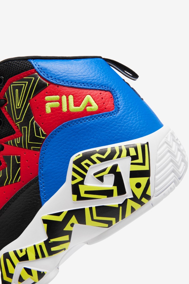 Fila UK Men\'s MB Black/Blue/Red