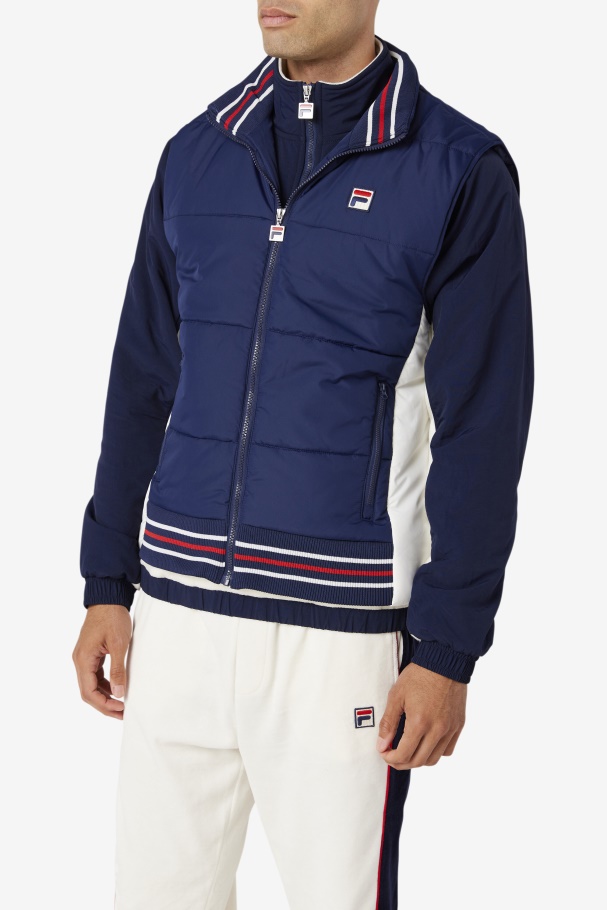 Fila UK Peacoat/Gardenia Matias Vest