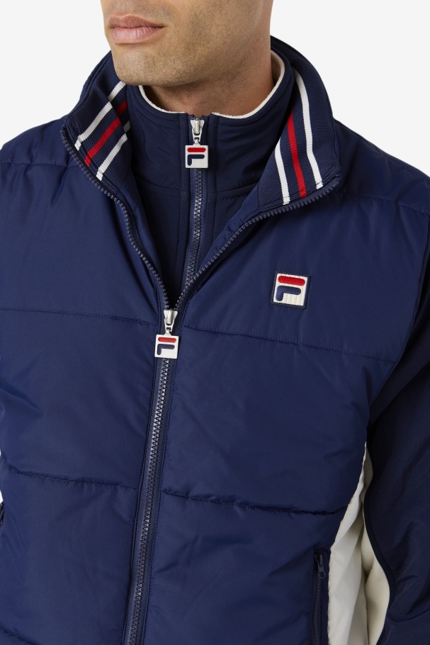 Fila UK Peacoat/Gardenia Matias Vest