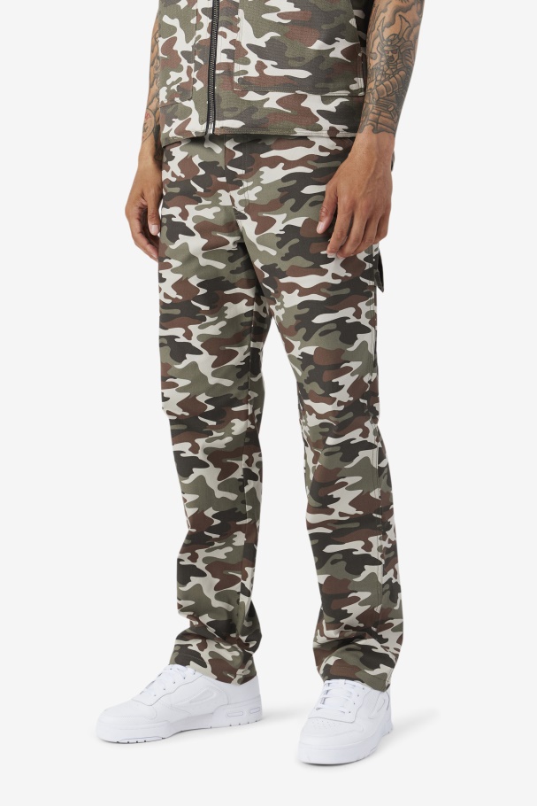 2Pac Cargo Pant Fila UK Camo Print