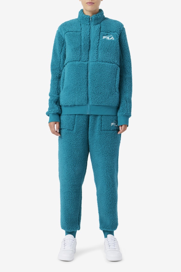 Freyja Sherpa Jogger Deep Lake Fila UK