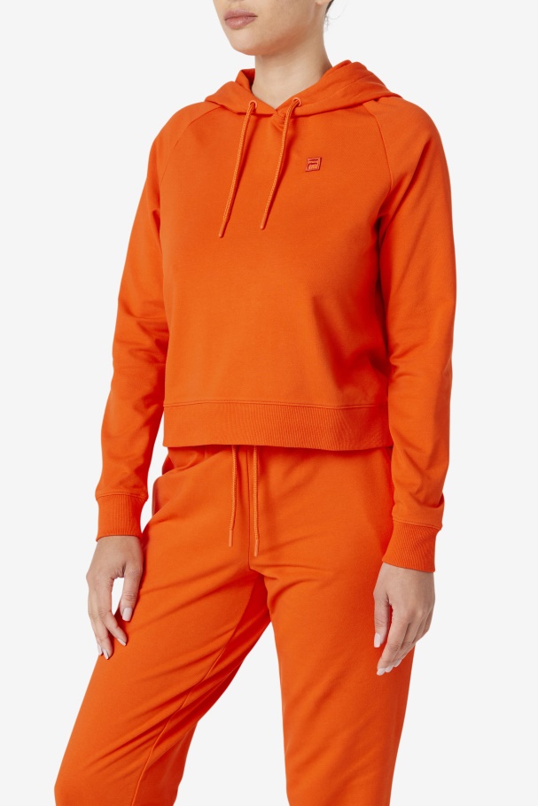 Fila UK Valeria Hoodie Orange.Com