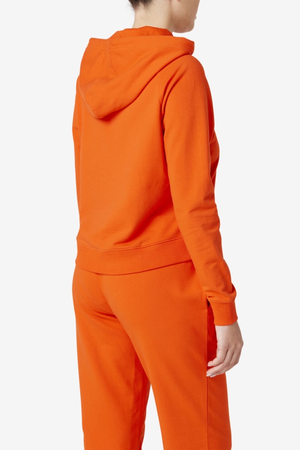Fila UK Valeria Hoodie Orange.Com