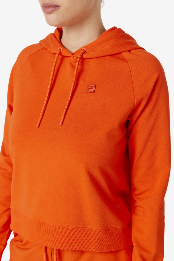 Fila UK Valeria Hoodie Orange.Com