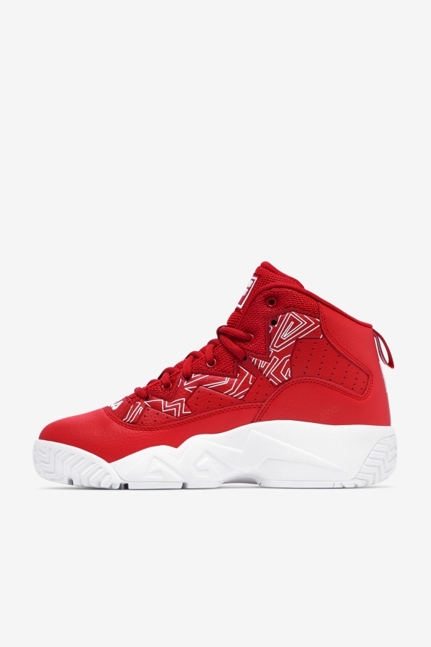 Men\'s MB Red/White Fila UK