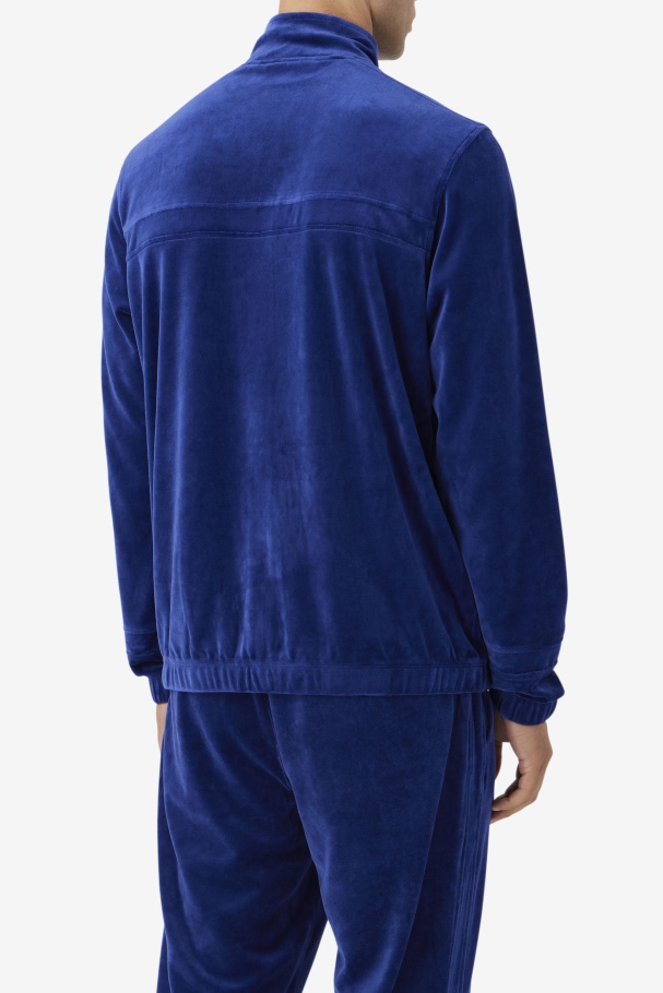 Ravid Velour Jacket Blueprint Fila UK