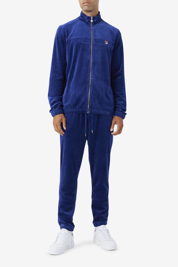 Ravid Velour Jacket Blueprint Fila UK