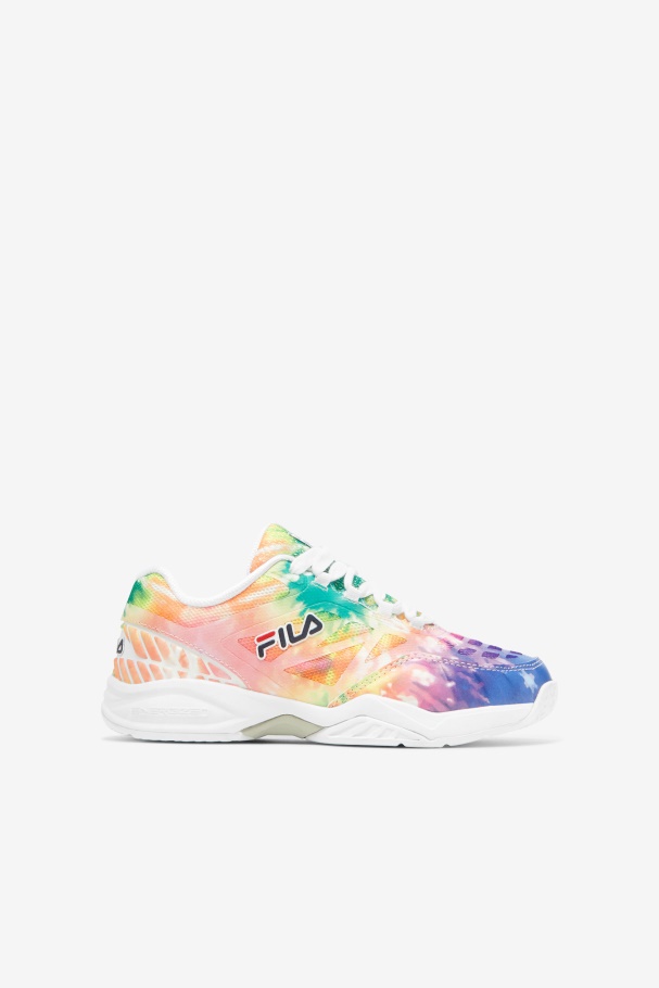 Multi/White Fila UK Kids' Axilus Jr