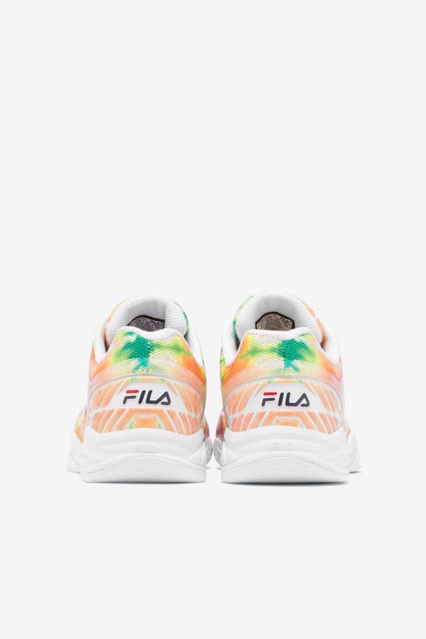 Multi/White Fila UK Kids\' Axilus Jr