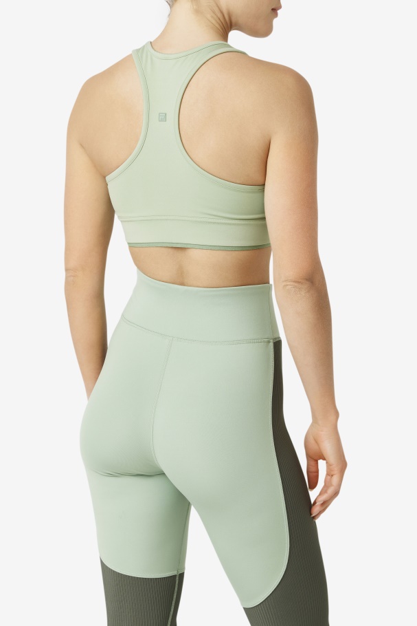Basil Uplift Racerback Bra Top Fila UK