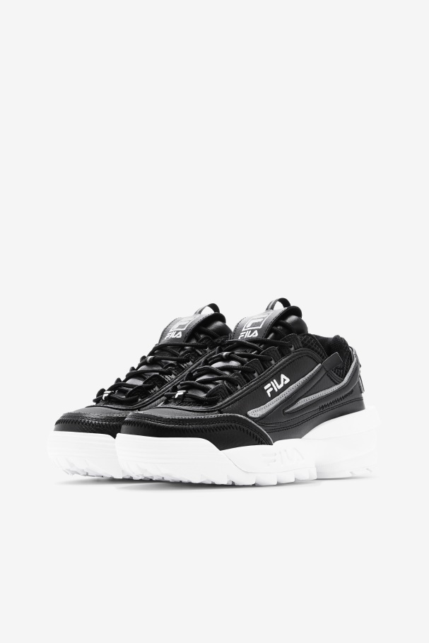 Fila UK Women\'s Disruptor 2 EXP Black/Monument/White
