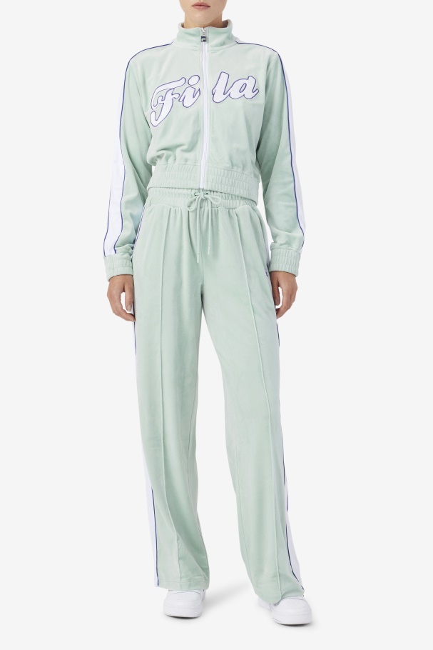 Valery Velour Pant Fila UK Ether/White/Blue