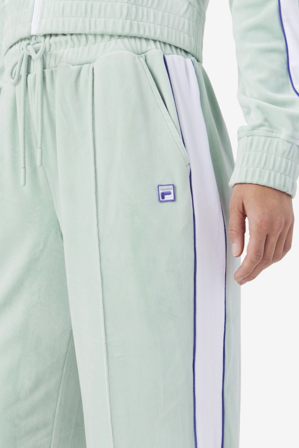 Valery Velour Pant Fila UK Ether/White/Blue