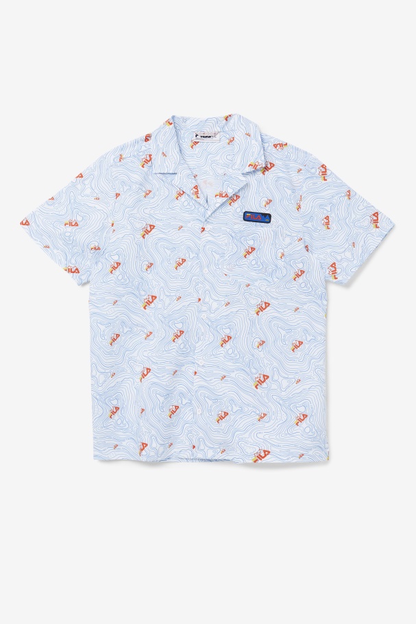 Fila UK topo caban shirt White