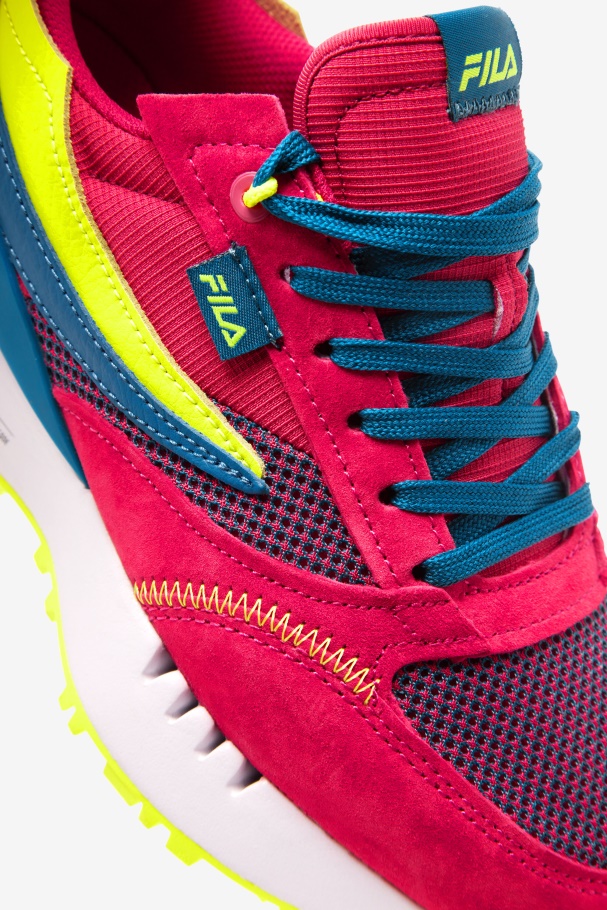 Fila UK Diva Pink/Mykonos Blue/Yellow Women\'s Renno N-Generation