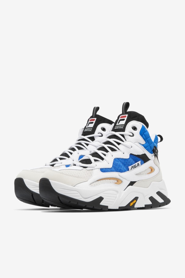 White/Impala/Blue Fila UK Men\'s Ray Tracer Tr4 X Barneys