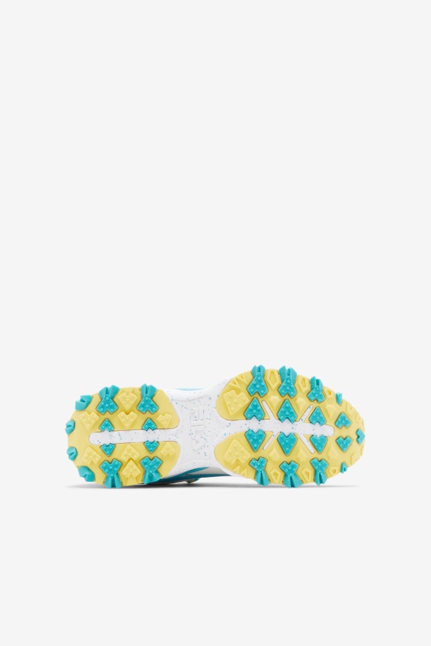 Big Kids\' Oakmont Tr White/Blue/Goldfinch Fila UK