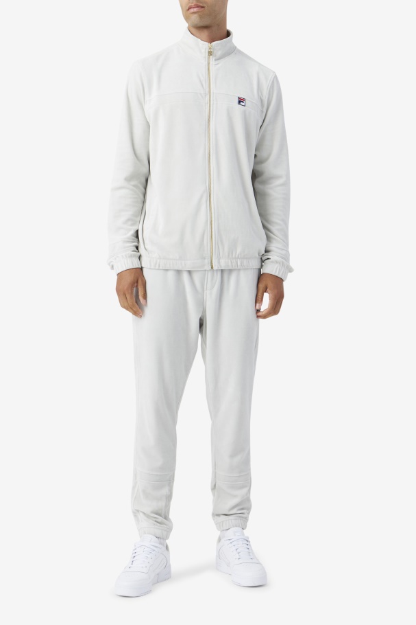 Fila UK Ravid Velour Jacket Dawn Blue