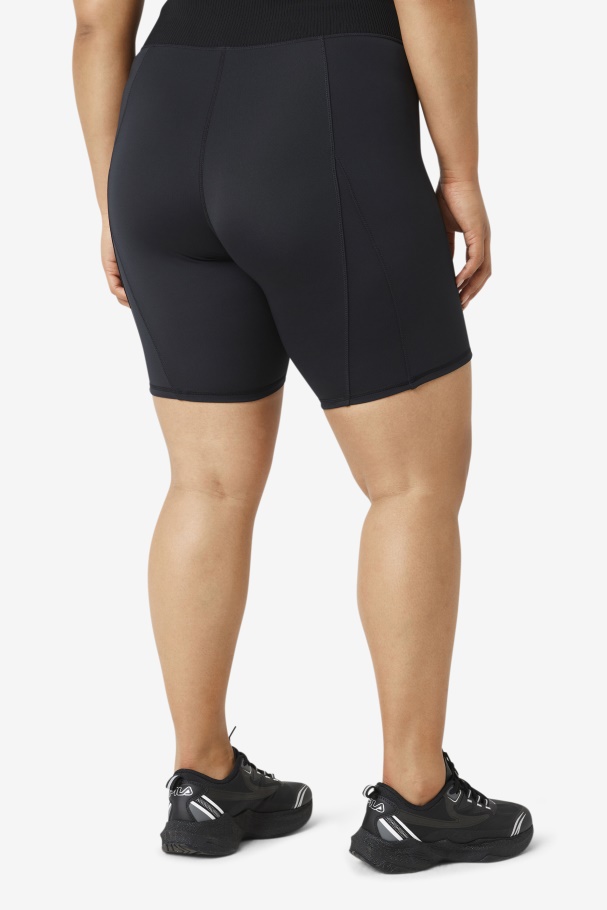 Forza 8\" Texture Bike Short Black Fila UK