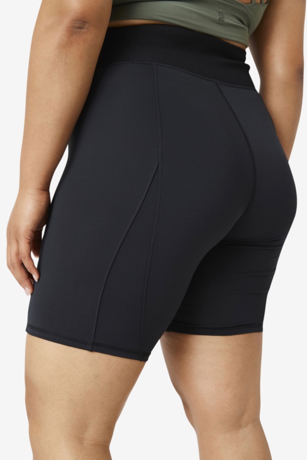 Forza 8\" Texture Bike Short Black Fila UK
