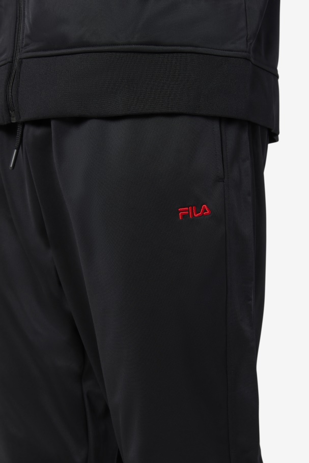 Fila UK Black/Red Albania Track Pant