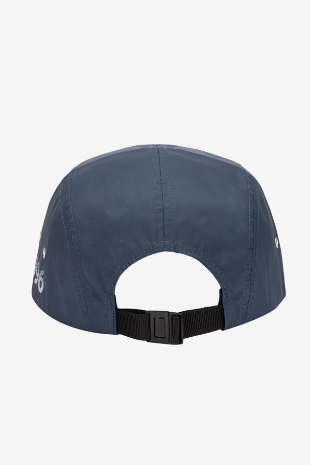 Navy/Cherry Tomato Fila UK 5 Panel Camper Hat